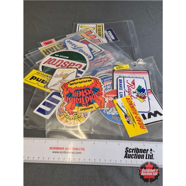 Vintage Oil & Gas/Oilfield Sticker Collection (32)