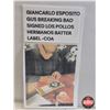 Image 5 : Autographed Ephemera : Breaking Bad - Los Pollos - Giancarlo Esposito "Gus"