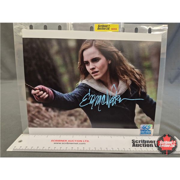 Autographed 8x10 Photo : Harry Potter - Emma Watson (Certified : GCG)