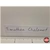 Image 5 : Autographed 8x10 Photo : Charlie & The Chocolate Factory - Timothee Chalamet (Certified : GCG)