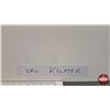 Image 10 : Autographed 8x10 Photos (2) : Batman - Val Kilmer (Certified : GCG)