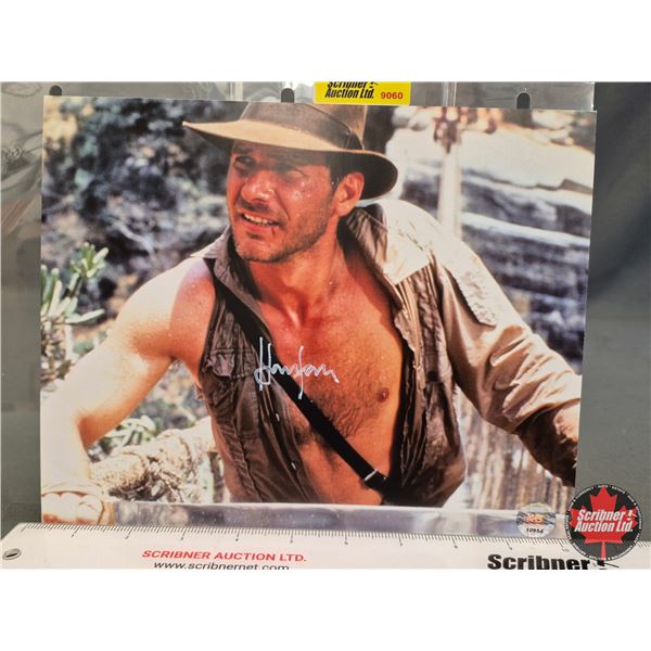 Autographed 8x10 Photo : Indiana Jones - Harrison Ford (Certified : KB Authentics)
