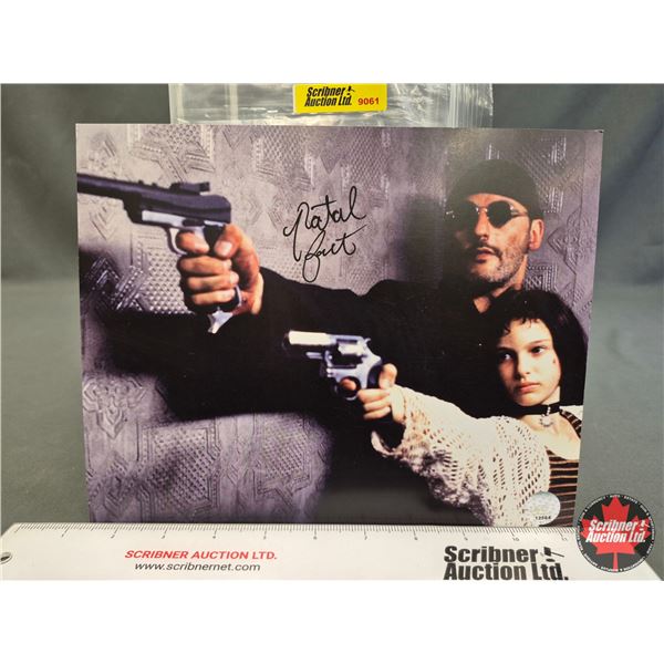 Autographed 8x10 Movie Poster : Leon The Professional - Natalie Portman (Certified : KB Authentics)