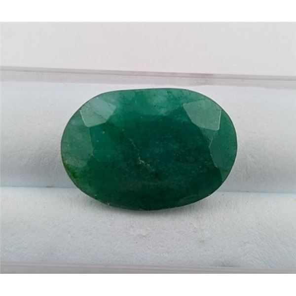 9.4 ct Certified Zambian Emerald Gemstone ($13,850 Appraisal) (Inv #SR022)