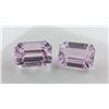 Image 3 : 36.1 ct Certified Pink Kunzite Gemstone Pair ($18,050 Appraisal) (Inv #SR025)