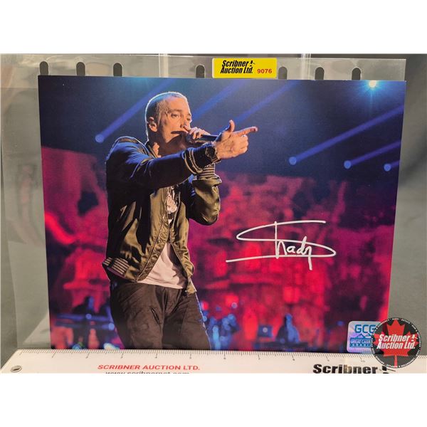 Autographed 8x10 Photo : EMINEM (Certified : GCG)