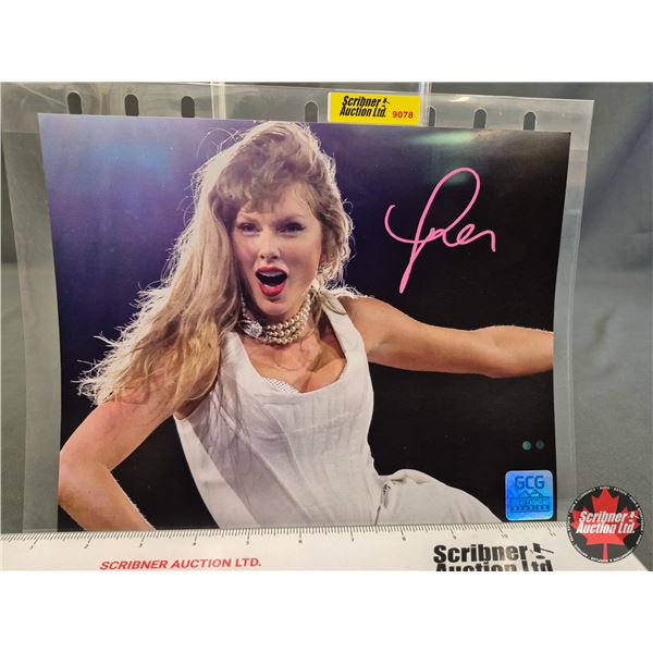 Autographed 8x10 Photo : Taylor Swift (Certified : GCG)