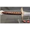 Image 2 : Autographed Foam Lord of the Rings Sword : Elijah Wood (Frodo) & Sean Astin (Sam)  (28"L)