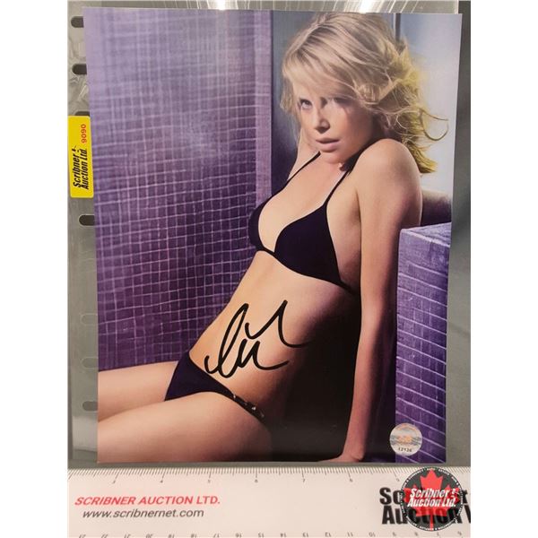 Autographed 8x10 Photo : Charlize Theron (Certified : K&B Authentics)
