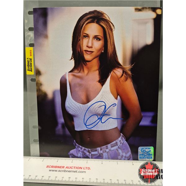 Autographed 8x10 Photo : Jennifer Anniston (Certified : GCG)