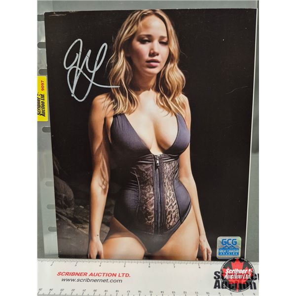 Autographed 8x10 Photo : Jennifer Lawrence (Certified : GCG)