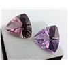 Image 3 : 61.29 ct Certified Uruguay Amethyst Gemstone Pair ($7,170 Appraisal) (Inv #SR027)