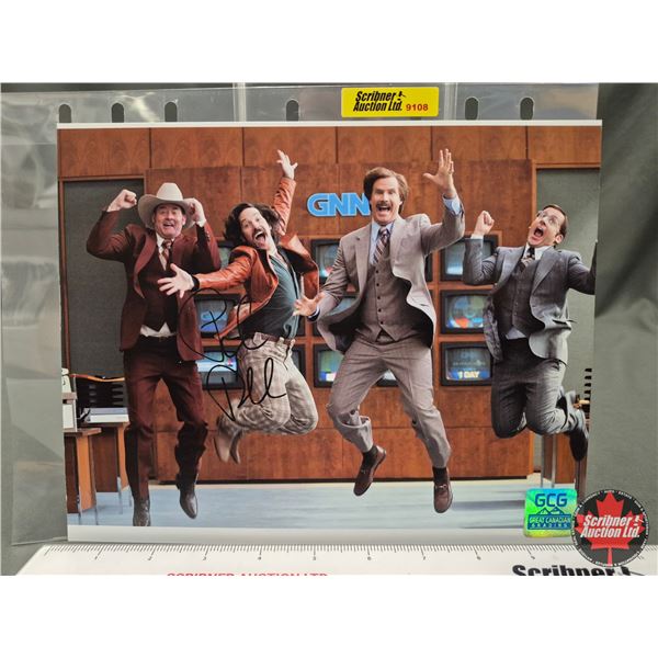 Autographed Photo : Anchorman - Paul Rudd (Certified : GCG)