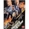 Image 4 : Autographed Posters (2) : Fast & Furious & Hobbs + Shaw - Vin Diesel, The Rock, Jason Statham (Certi