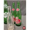 Image 4 : Collector Combo :  - Twang Root Beer Soda Can (Measures : 7-1/2"H) - Glass Milk Bottle 1L (Measures 