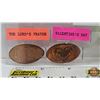 Image 2 : Elongated Penny Souvenir Collectibles :  - The Lord's Prayer  - Valentine's Day - St. Patrick's Day 