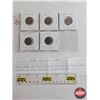 Image 6 : Canada One Cent (25) : Intermittent 1920's - 1940's (See Handwritten List in Photos)