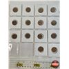 Image 3 : Canada One Cent (34) : Intermittent 1950's - 1960's (See Handwritten List in Photos)