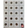 Image 5 : Canada One Cent (34) : Intermittent 1950's - 1960's (See Handwritten List in Photos)