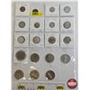 Image 1 : Canada Coins (19) : - One Cent : Unknown ; Blank Planchet - Five Cent : 1911; 1945; 1945 - Ten Cent 