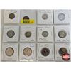 Image 2 : Canada Coins (19) : - One Cent : Unknown ; Blank Planchet - Five Cent : 1911; 1945; 1945 - Ten Cent 