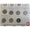 Image 3 : Canada Coins (19) : - One Cent : Unknown ; Blank Planchet - Five Cent : 1911; 1945; 1945 - Ten Cent 