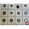 Image 5 : Canada Coins (19) : - One Cent : Unknown ; Blank Planchet - Five Cent : 1911; 1945; 1945 - Ten Cent 