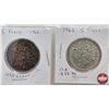 Image 2 : France 5 Francs (8) :  1962; 1962; 1963; 1963; 1964; 1965; 1965; 1965 (Non-Magnetic)