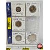 Image 1 : USA Coins (5): - Penny 1943 - Nickel 1943; 1944 - Quarter 1892 - Half Dollar 1964
