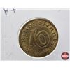 Image 8 : Germany Coins (3): - 10 Reichspfennig 1938 Third Reich - 1 Reichspfennig 1941 Third Reich - 50 Reich