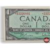 Image 2 : Canada $1 Bill 1954 *Replacement : Beattie/Rasminsky # *BM3226891