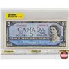 Image 1 : Canada $5 Bill 1954 : Beattie/Rasminsky #YS5960821