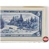 Image 6 : Canada $5 Bill 1954 : Beattie/Rasminsky #YS5960821