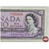 Image 3 : Canada $10 Bill 1954 : Beattie/Rasminsky #MV7255569
