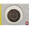 Image 3 : France Coins (2): - 1 Franc 1808W Napoleon 1 - 10 Centimes 1886
