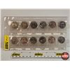 Image 1 : Canada Twenty Five Cent : 125 Years Confederation 12-Coin Set 1992