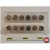 Image 2 : Canada Twenty Five Cent : 125 Years Confederation 12-Coin Set 1992