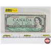 Image 1 : Canada $1 Bill 1954 *Replacement : Beattie/Rasminsky # *BM3232686