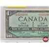 Image 2 : Canada $1 Bill 1954 *Replacement : Beattie/Rasminsky # *BM3232686
