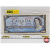 Image 1 : Canada $5 Bill 1954 : Beattie/Rasminsky #BX0182805