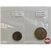 Image 3 : France - Variety Coins (12) : 1900's ; 1910's ; 1920's ; 1940's ; 1950's