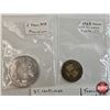 Image 4 : France - Variety Coins (12) : 1900's ; 1910's ; 1920's ; 1940's ; 1950's