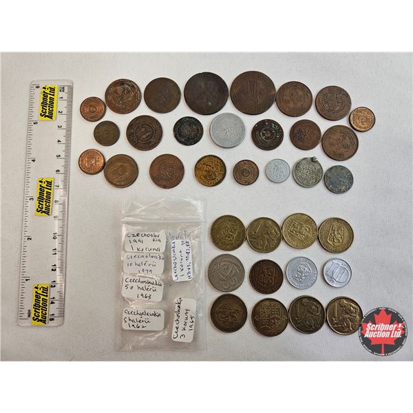 Czech & Arabic Coins (35) : Variety