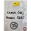 Image 7 : Czech & Arabic Coins (35) : Variety