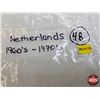 Image 5 : Netherlands Coins (48) : Variety 1960's & 1970's