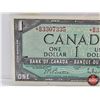 Image 2 : Canada $1 Bill 1954 *Replacement : Beattie/Rasminsky # *BM3307335