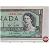 Image 3 : Canada $1 Bill 1954 *Replacement : Beattie/Rasminsky # *BM3307335