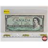 Image 1 : Canada $1 Bill 1954 *Replacement : Beattie/Rasminsky # *OY0176314