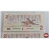 Image 5 : Canada $2 Bills 1986 (2): - Thiessen/Crow #EGM9968087 - Thiessen/Crow #EGN1455544