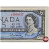 Image 3 : Canada $5 Bill 1954 : Beattie/Rasminsky #JS8998037